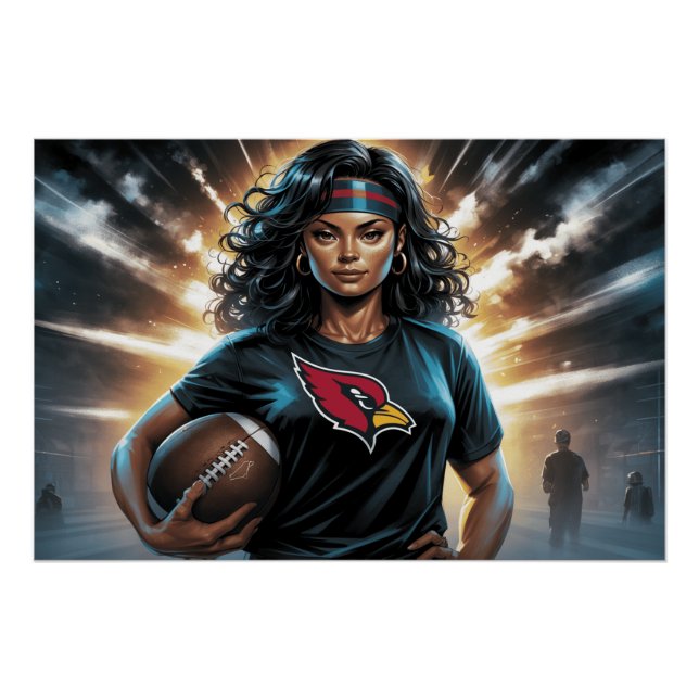 Póster Arizona Cardinals 2 (Anverso)