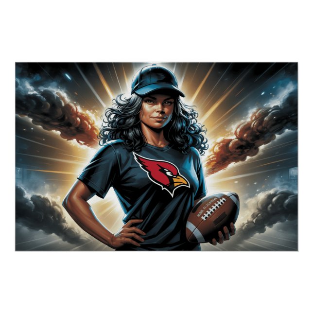 Póster Arizona Cardinals 3 (Anverso)