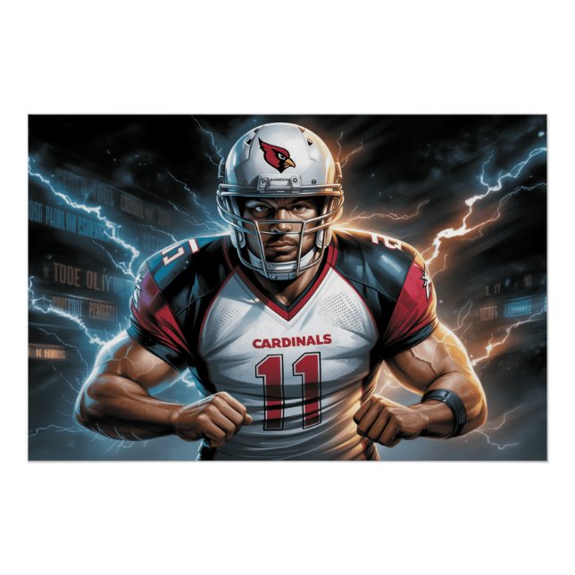 Póster Arizona Cardinals 4 (Anverso)
