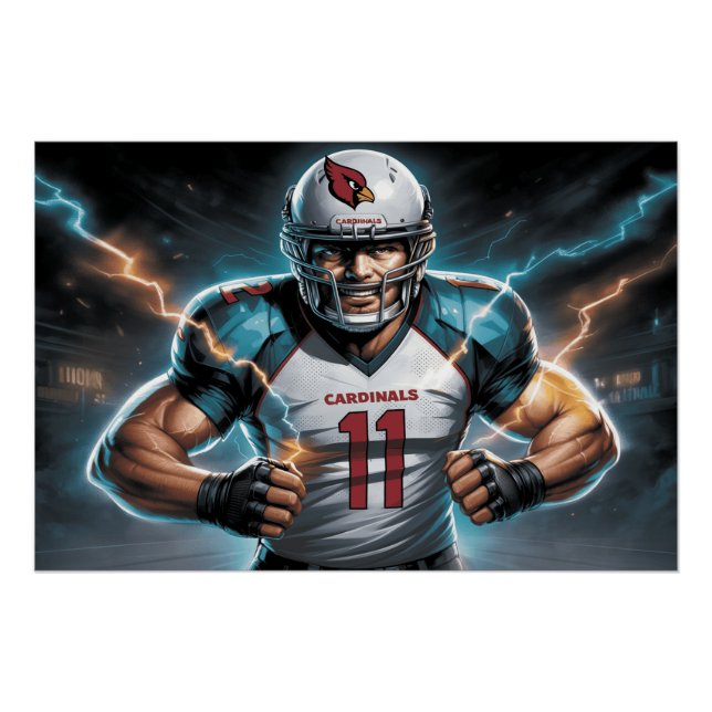 Póster Arizona Cardinals 5 (Anverso)