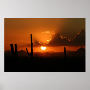 Póster Arizona Sunset