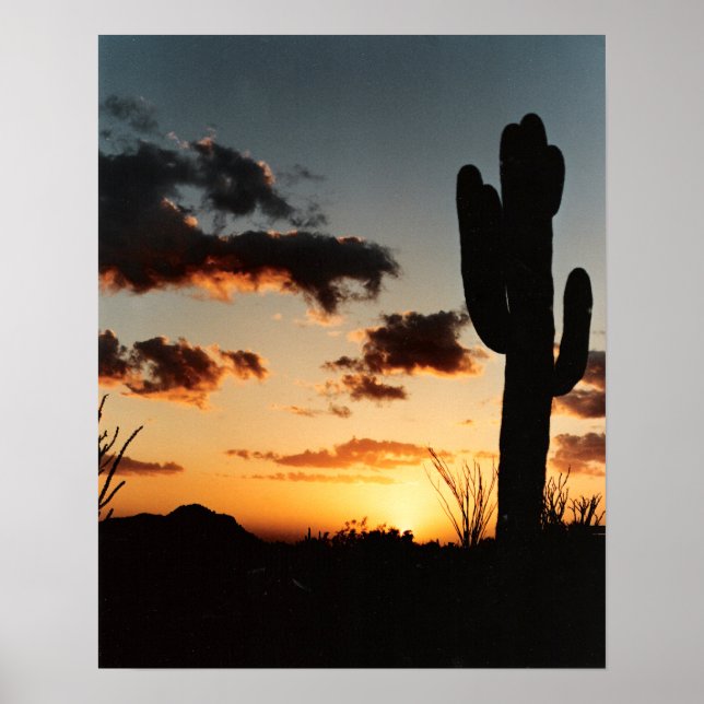 Póster Arizona Sunset (Frente)