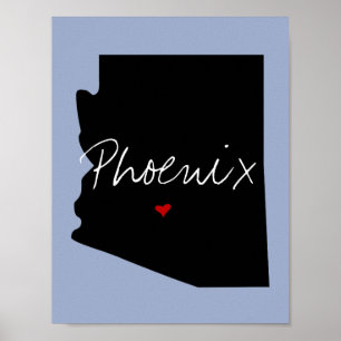 Póster Arizona Town