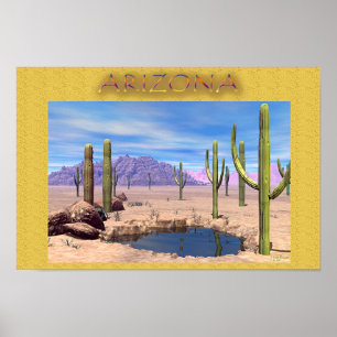 Póster "Arizona viejo "