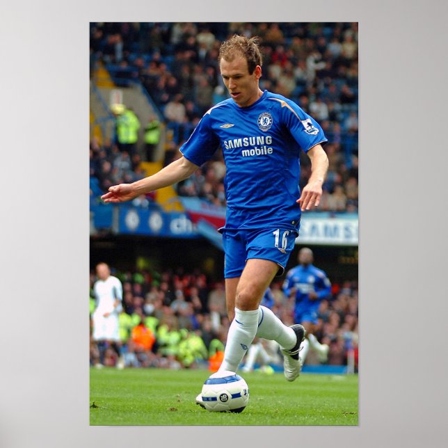 Póster Arjen Robben Chelsea Stamford Bridge (Frente)