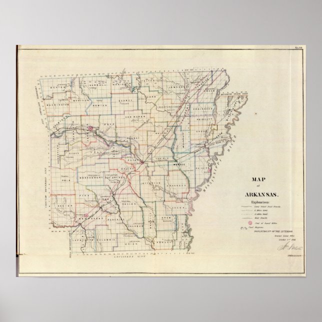 Póster Arkansas 5 (Frente)