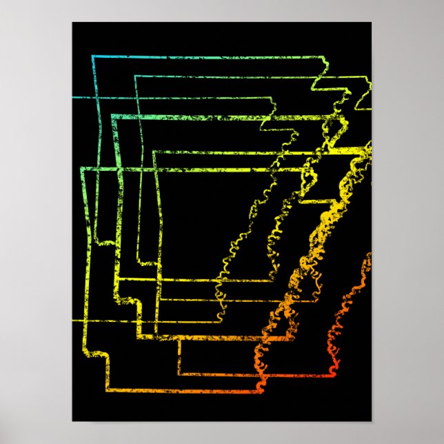 Póster arkansas chill blur (Frente)