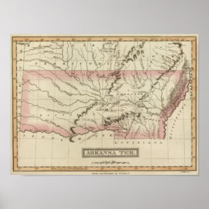 Póster Arkansas, Oklahoma