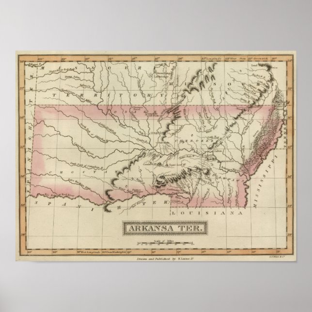 Póster Arkansas, Oklahoma (Frente)