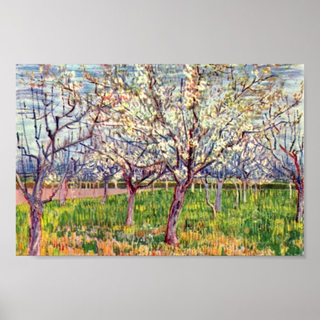 Póster Arles Por Vincent Van Gogh (Frente)
