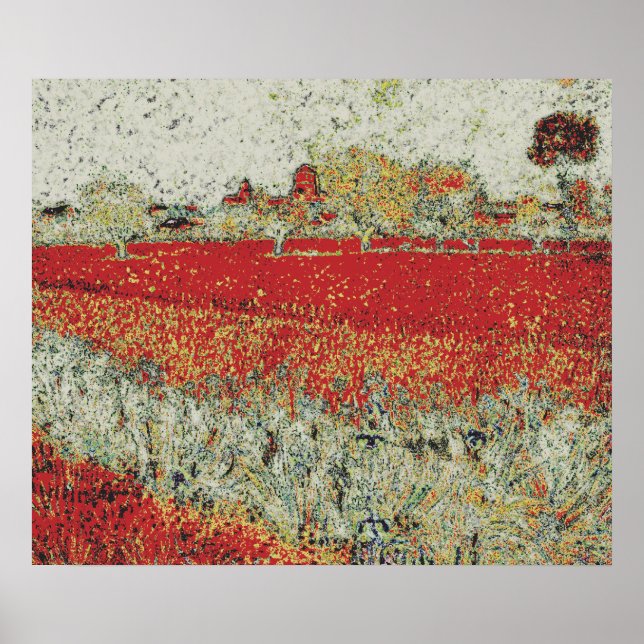 Póster arles - van gogh modificado (Frente)