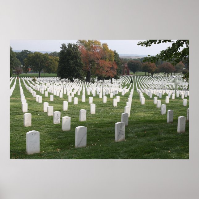 Póster Arlington National Cemetery (Frente)