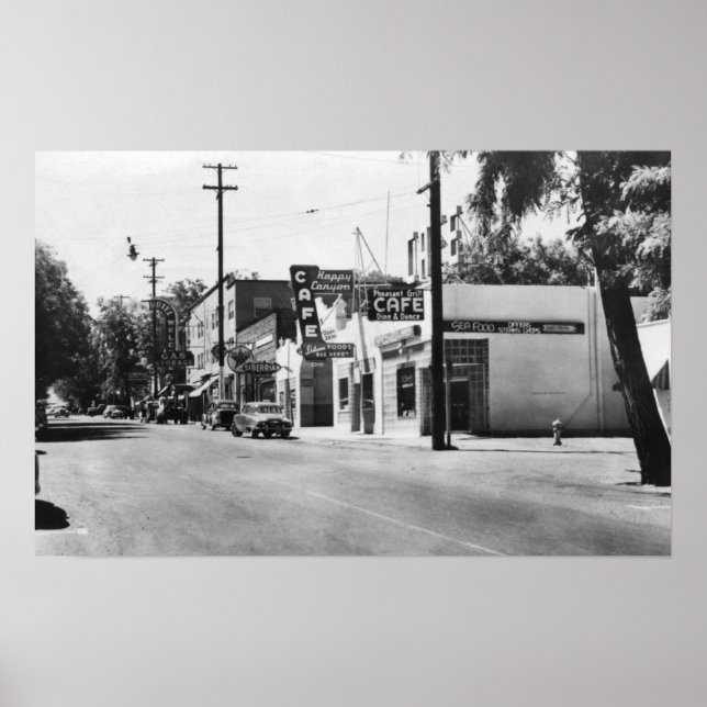 Póster Arlington, Oregon Main Street View Photography (Frente)