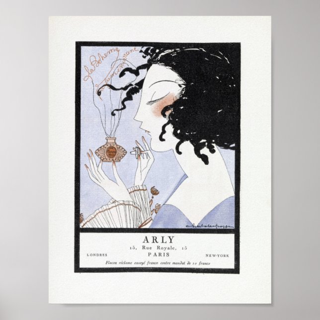 Póster Arly Perfume "La Bohème" (Frente)