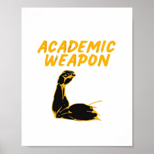 Póster Arma Académica - Clásico Inspirador