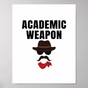 Póster Arma Académica - Clásico Inspirador