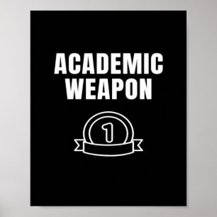Póster Arma Académica - Inspiradora Tr Graciosa