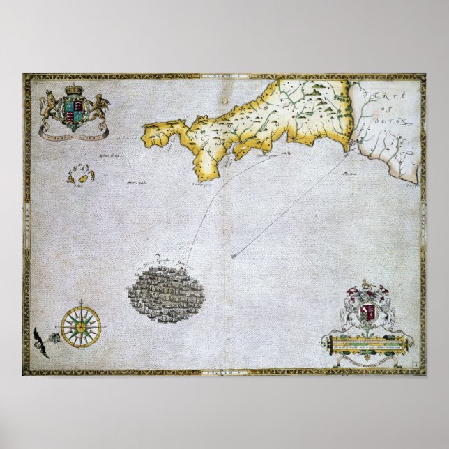 PÓSTER ARMADA ESPAÑOLA, 1588 (Frente)