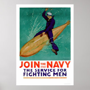 Póster Armada, Servicio para Combatientes (US02288)