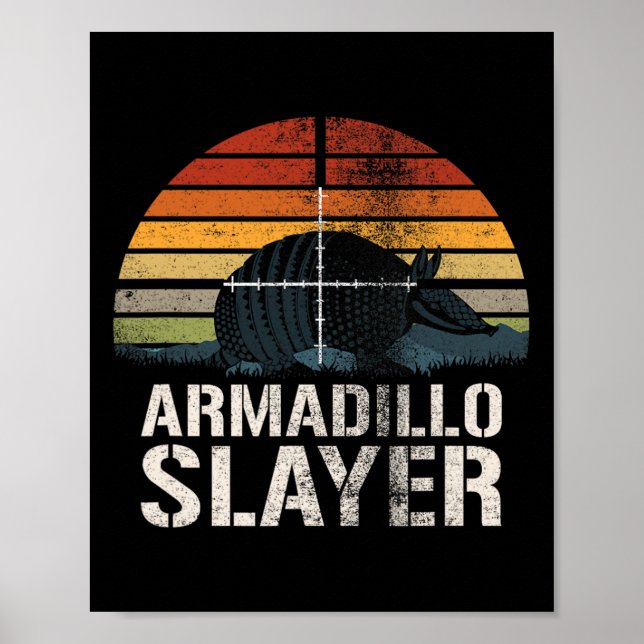 Póster Armadillo Armadillo Armadillo Armadillo Hunter G (Frente)
