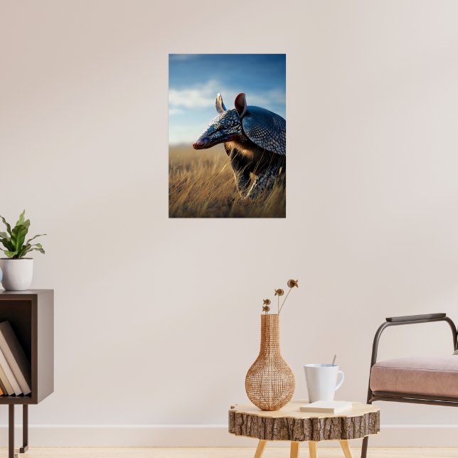 Póster Armadillo en la Sabana Dorada (Salón 3)