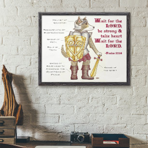 Póster Armadura de dios