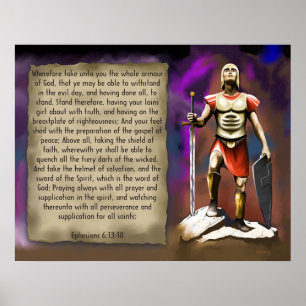 Póster Armadura de dios II