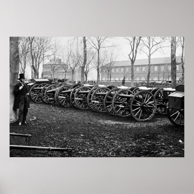 Póster Armas de cable en el Arsenal: 1862 (Frente)