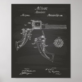 Póster Armas de fuego revolucionarias 1866 Patent Art - C