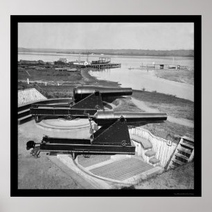 Póster Armas de la defensa en Alexandría, VA 1862