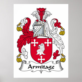 Póster Armitage Family Crest