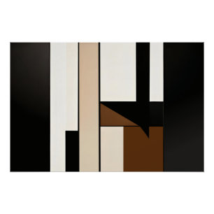 Póster Armonía angular brillante