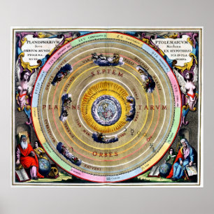 Póster Armonía celeste Macrocosmica