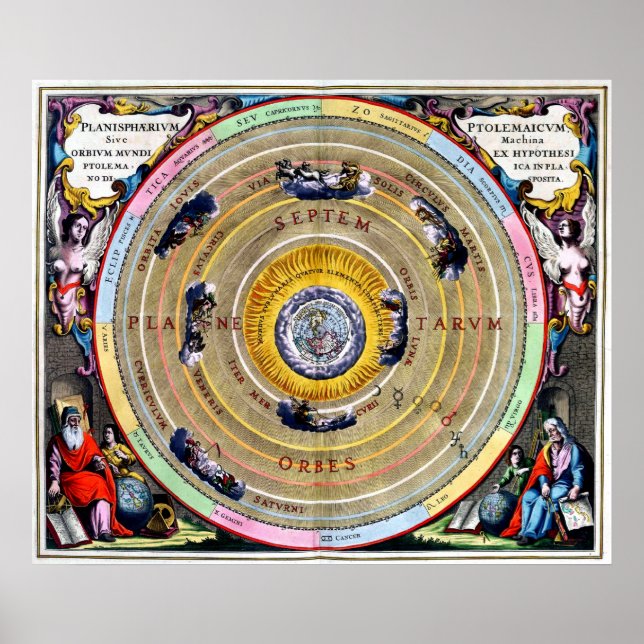 Póster Armonía celeste Macrocosmica (Frente)