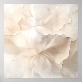 Póster Armonía de brillo de pétalo – Orgánico abstracto #
