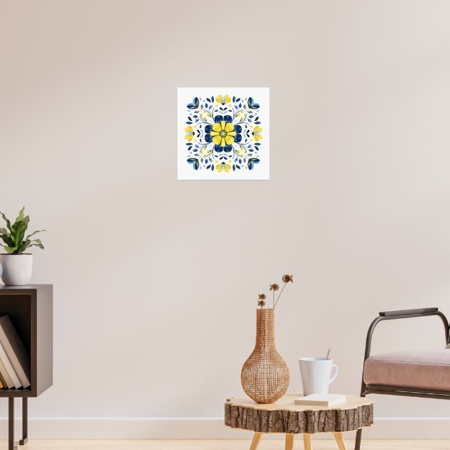 Póster Armonía de Flor Dorada (Salón 3)