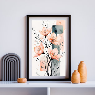 Póster Armonía de Floración Suave