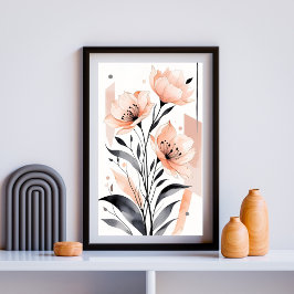 Póster Armonía de Floración Suave