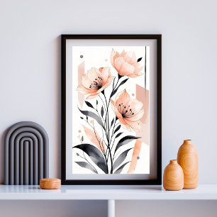 Póster Armonía de Floración Suave