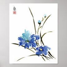 Armonía de Iris Azul