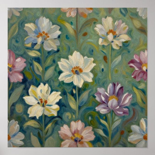 Póster Armonía de jardín etéreo (Frente)