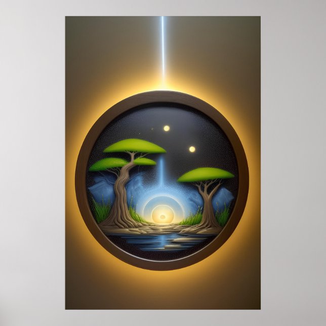 Póster Armonía de la luz (Frente)
