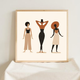 Póster Armonía de Mujeres