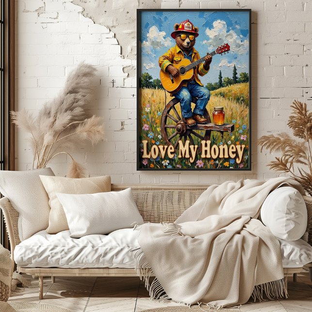 Póster Armonía de Ruedas: Ritmos Rústicos del oso (Subido por el creador)