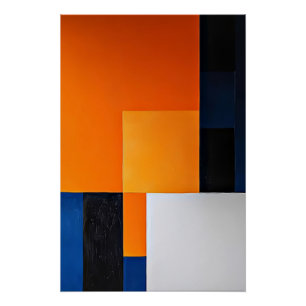 Póster Armonía en bloques