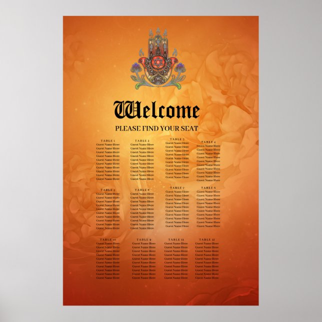 Póster Armonía en color y forma (Frente)