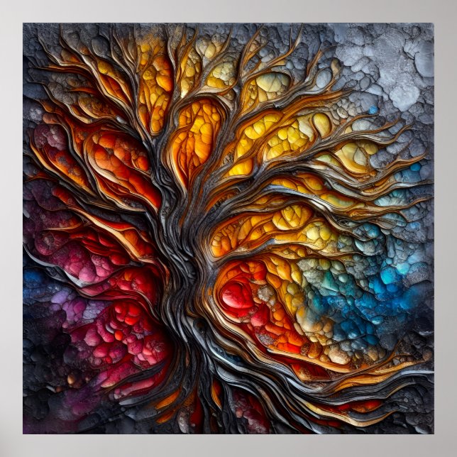 Póster Armonía en decadencia (Frente)