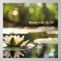 Armonía en el agua: Rana y Lily del Agua
