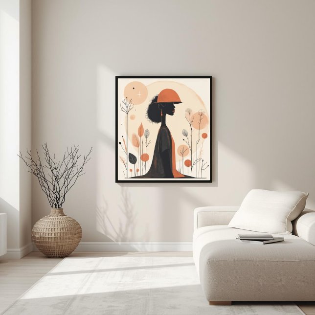 Póster Armonía en forma: composición abstracta neutral I (Subido por el creador)