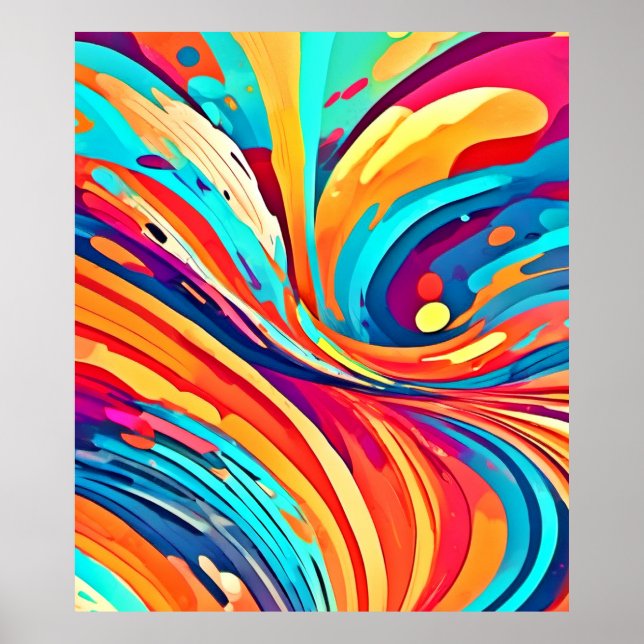 Póster Armonía energética en forma (Frente)